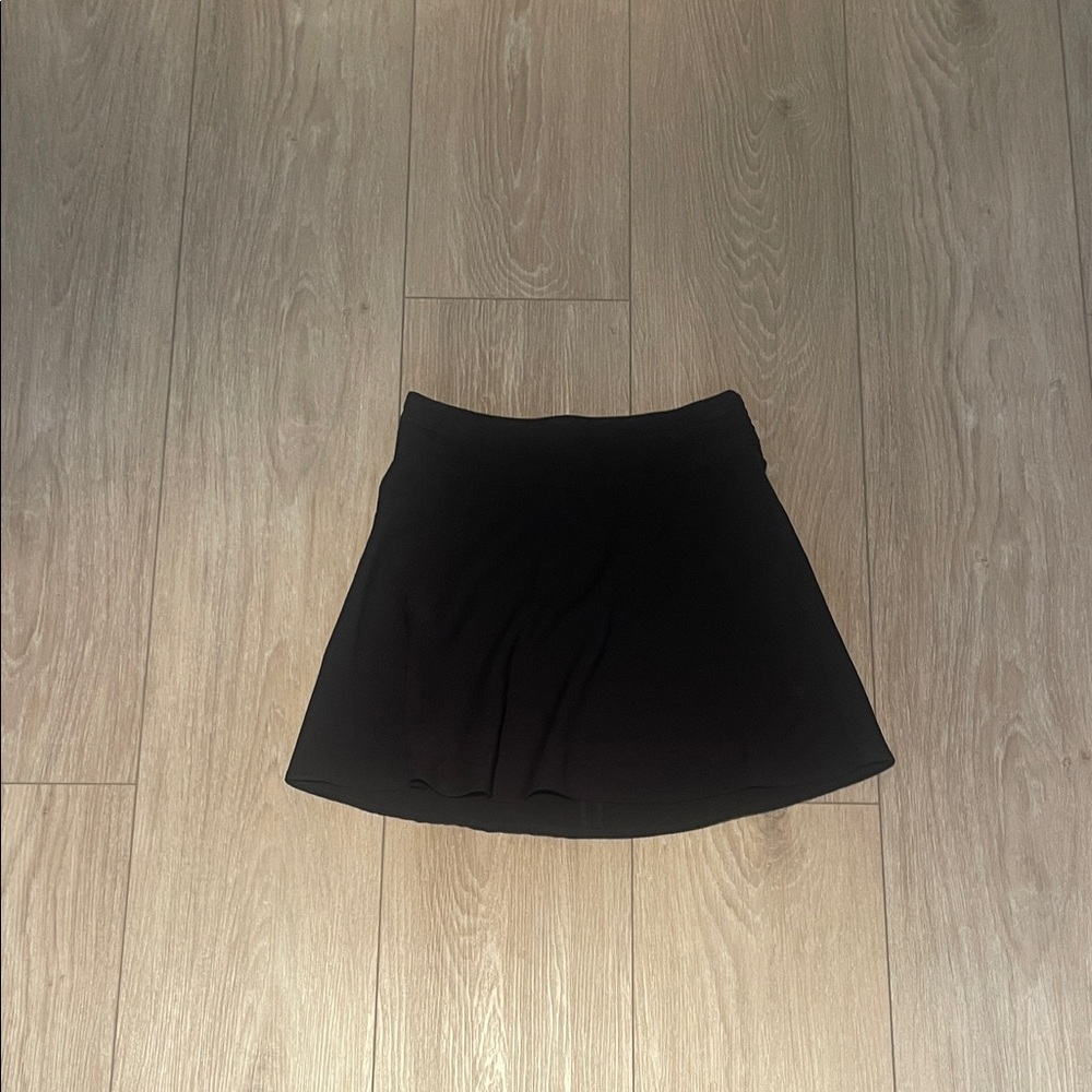 Chic Black Skater Skirt